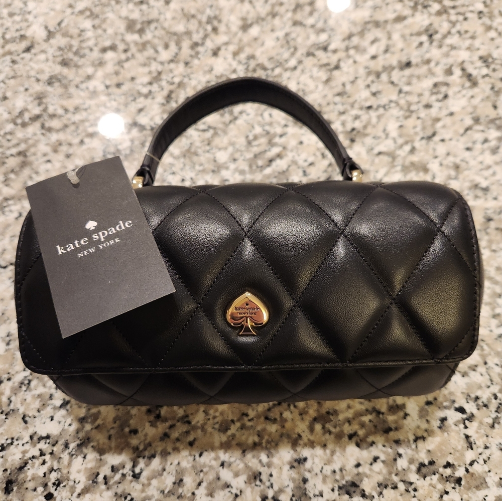 New With Tag Kate Spade Heart Quilted Leather KK175 Bag - Picture 4 of 11